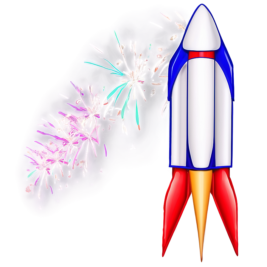 Firework Rocket Outline Png 06212024