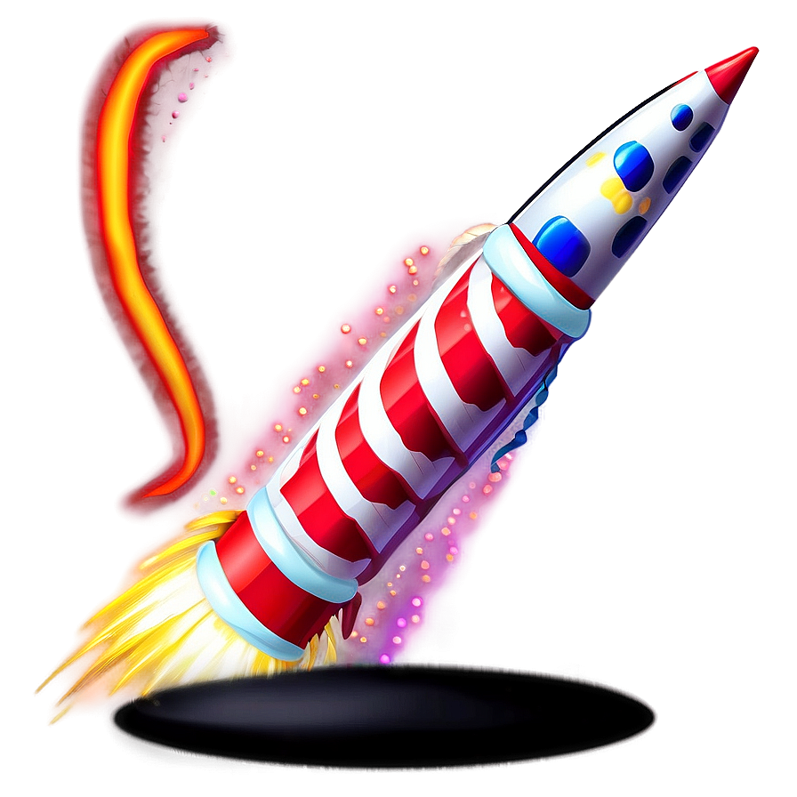 Firework Rocket Png 06212024