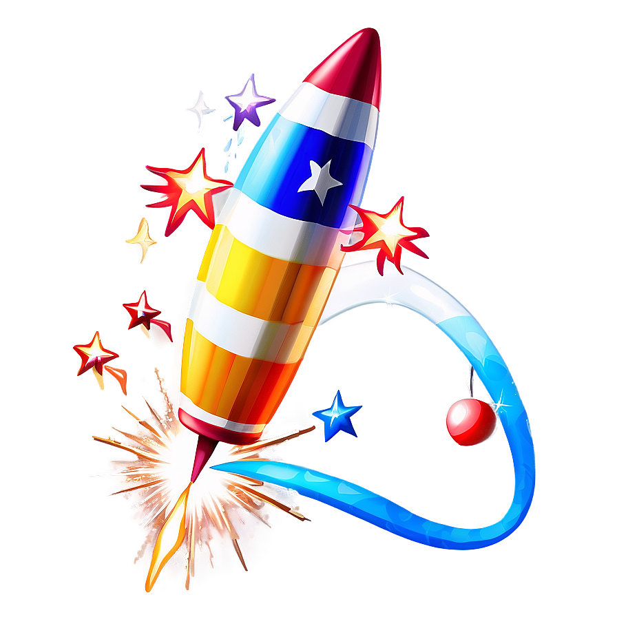 Firework Rocket Png 06252024