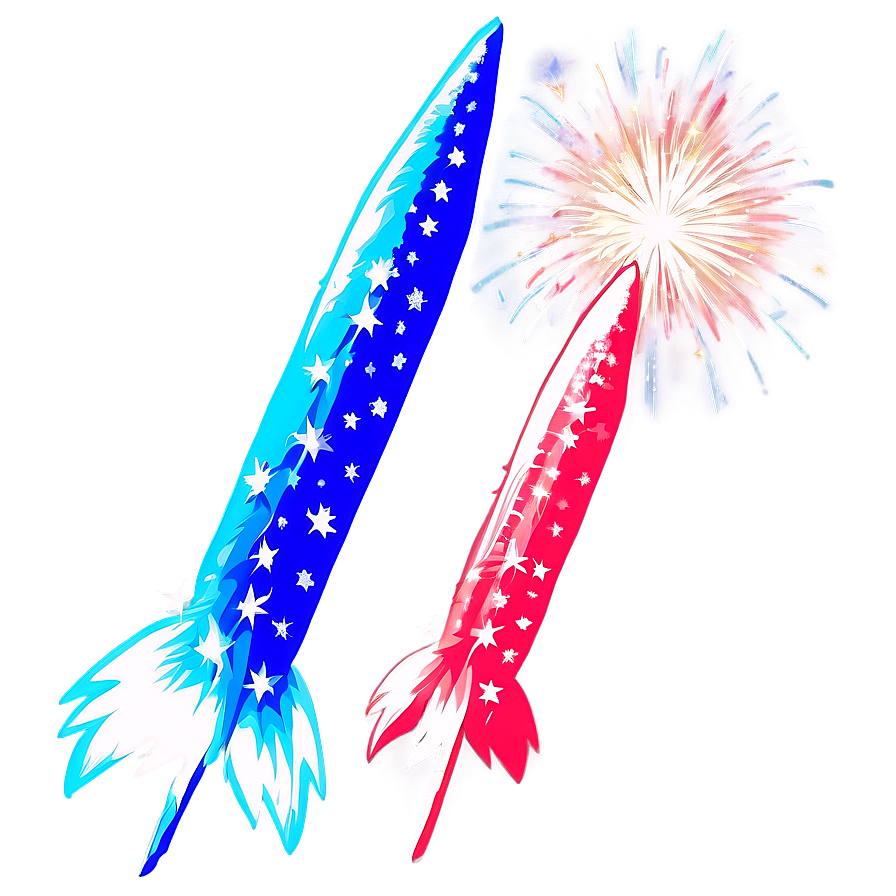 Firework Rocket Silhouette Png 06212024