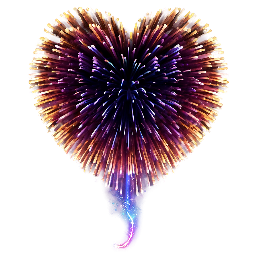 Fireworks Of Love Emoji Png 06202024