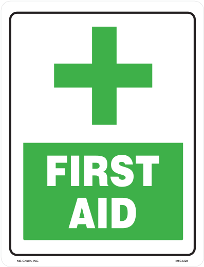 First Aid Styrene Sign - Cross, HD Png Download PNG with transparent background