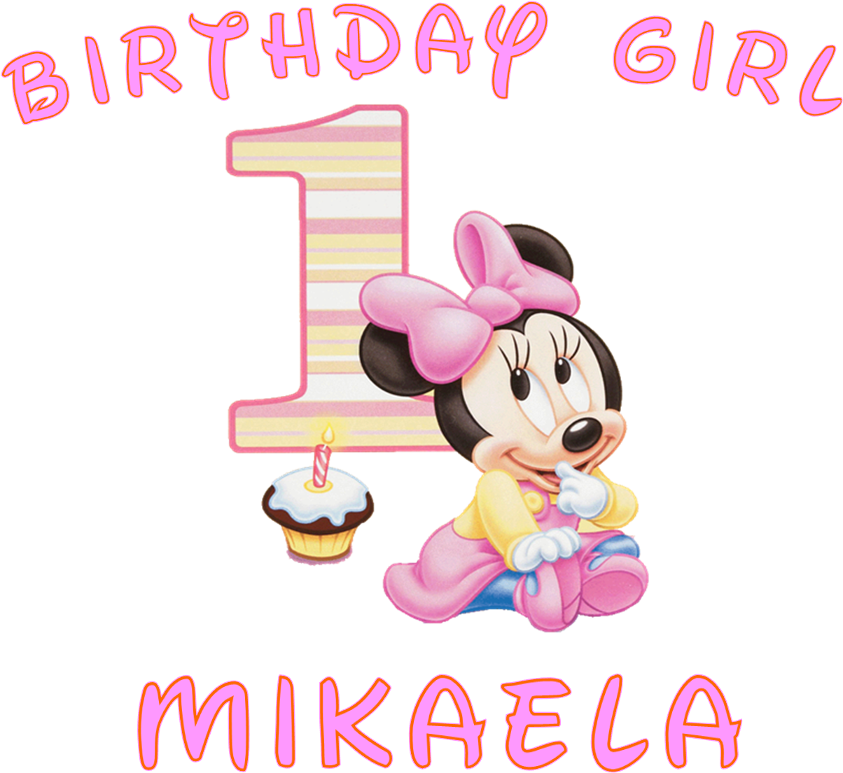 First Birthday Minnie Celebration