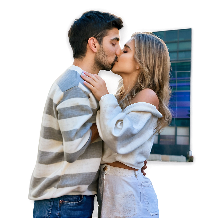 First Kiss PNG 06112024 PNG with transparent background