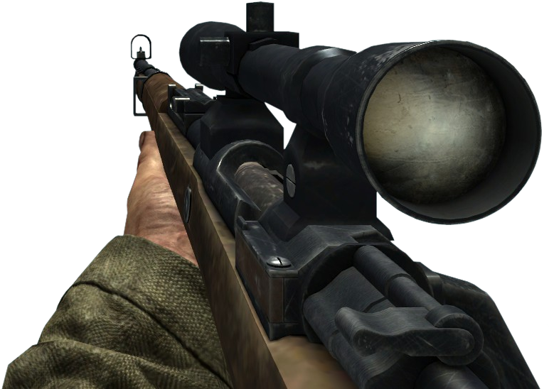 Call Of Duty Wiki - Cod Ww2 Sniper Png, Transparent Png PNG image with a transparent background, free high-resolution download