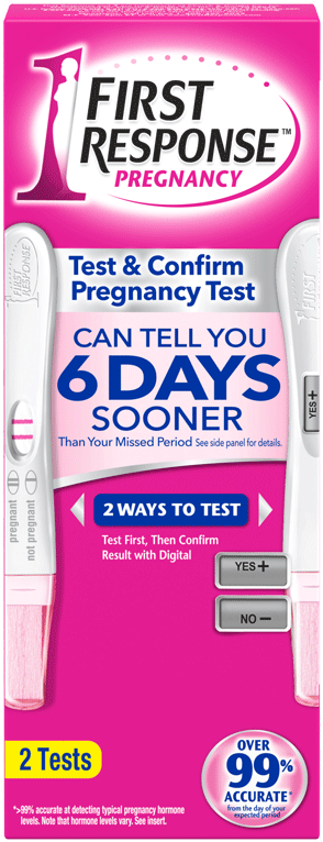 First Response Pregnancy Test Cvs, HD Png Download PNG with transparent background