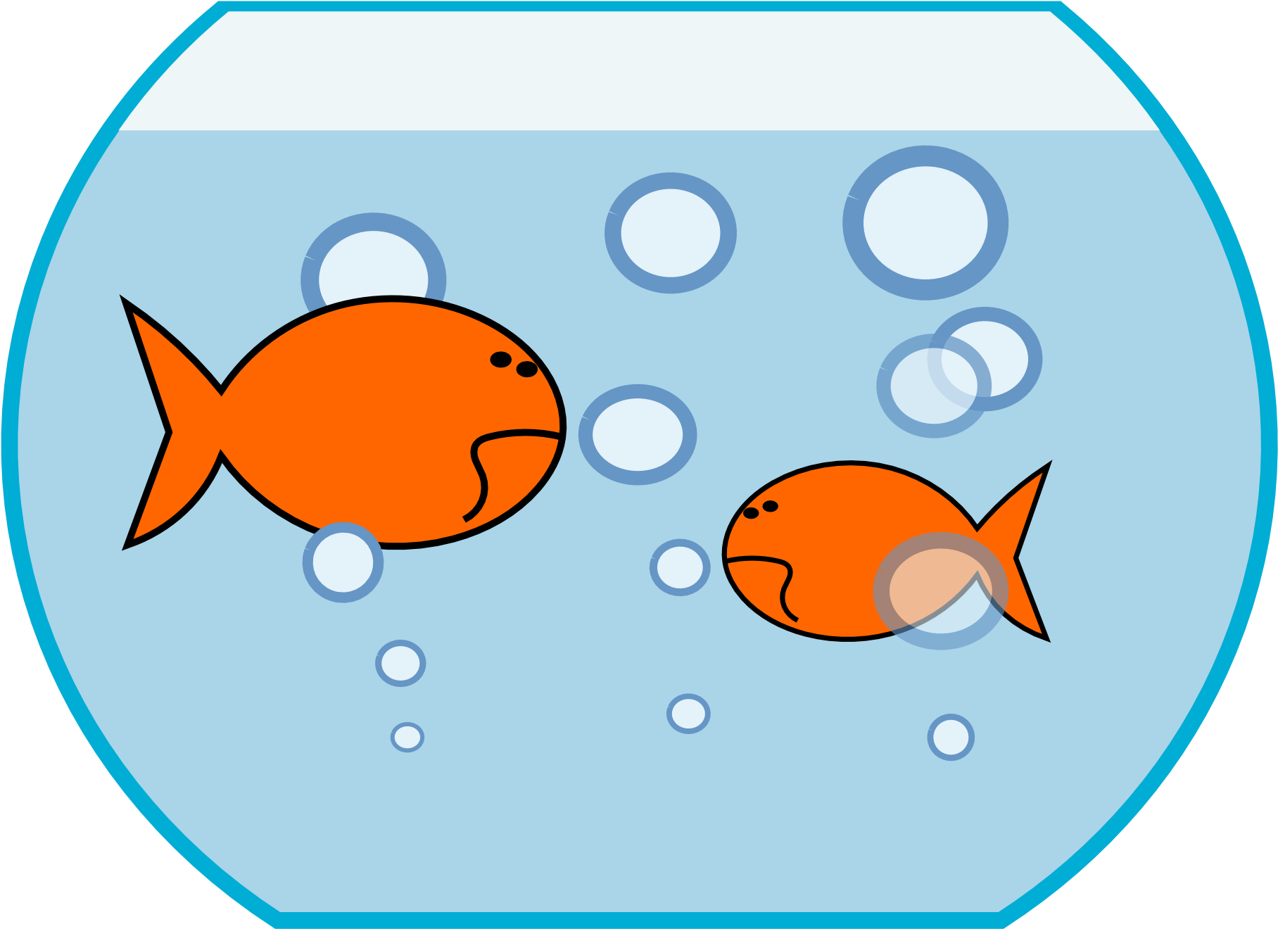 Fish In The Water Clipart, HD Png Download PNG with transparent background