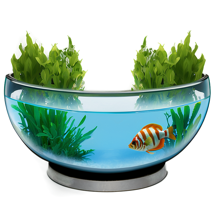 Fishbowl Aquarium Setup Png 4