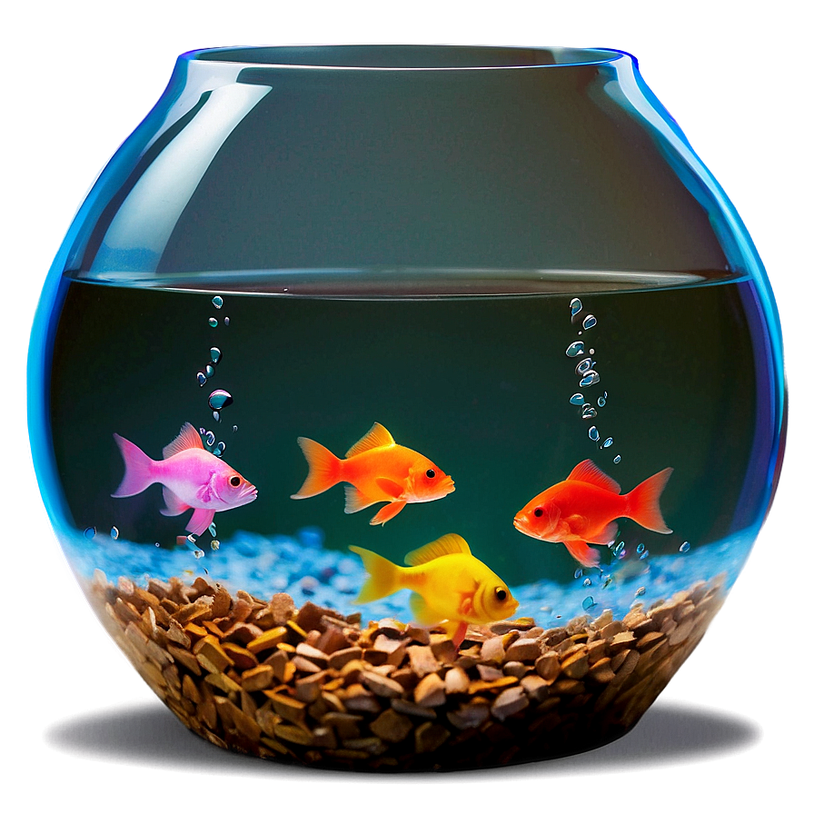 Fishbowl on Table PNG 06212024 PNG image with a transparent background, free high-resolution download