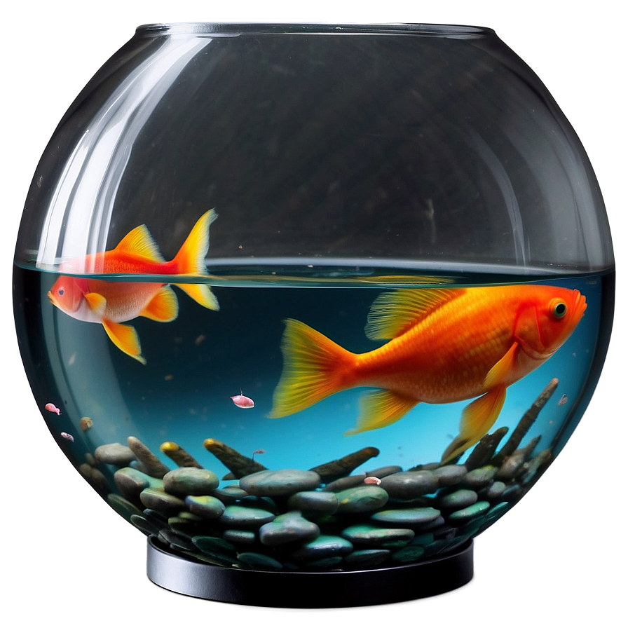 Fishbowl on Table PNG nao57 PNG image with a transparent background, free high-resolution download