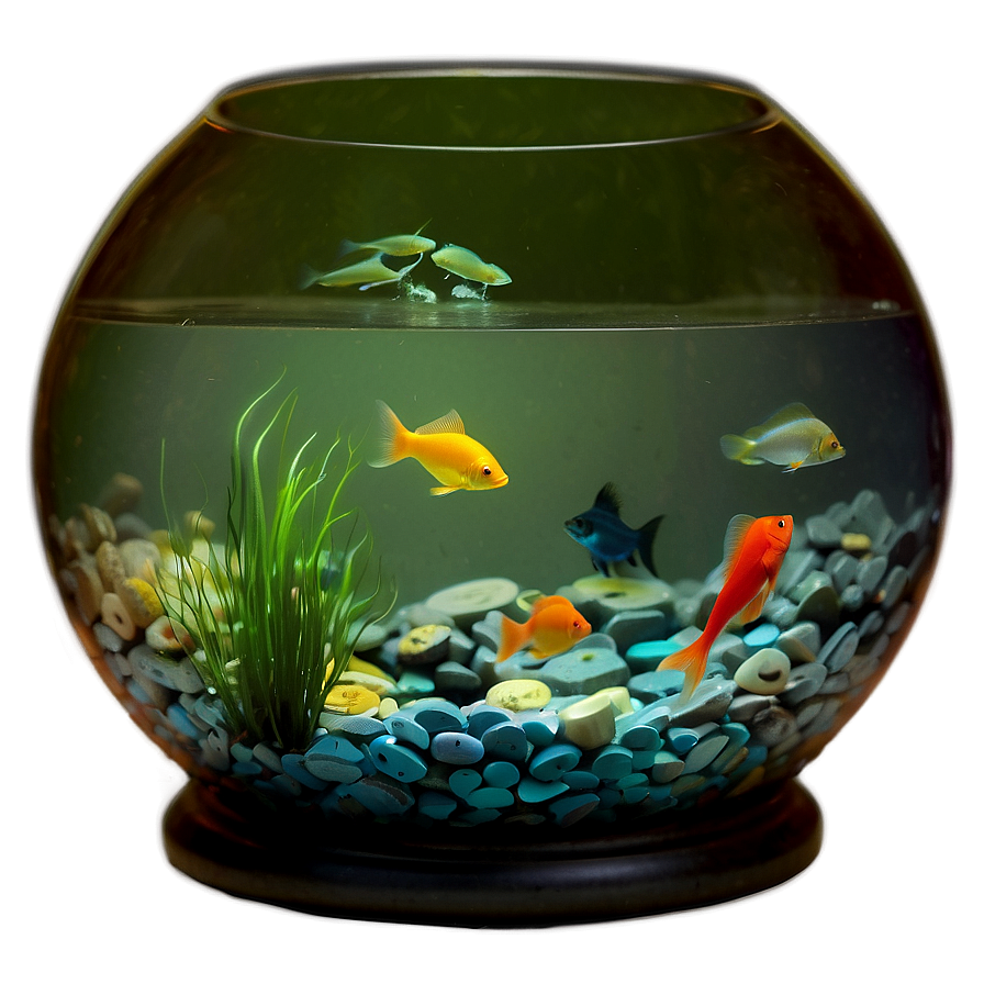 Fishbowl on Table PNG xji PNG image with a transparent background, free high-resolution download