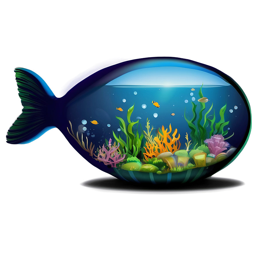 Fishbowl Silhouette Png Gns