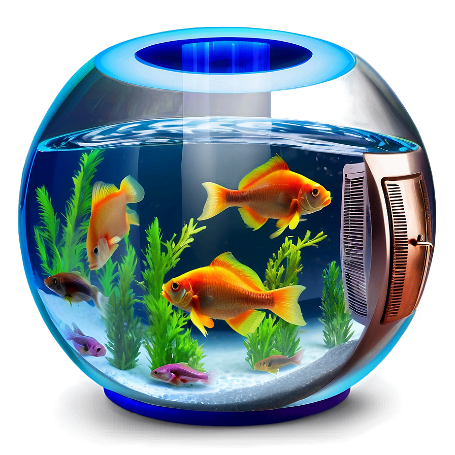 Fishbowl With Heater Png Qnw24