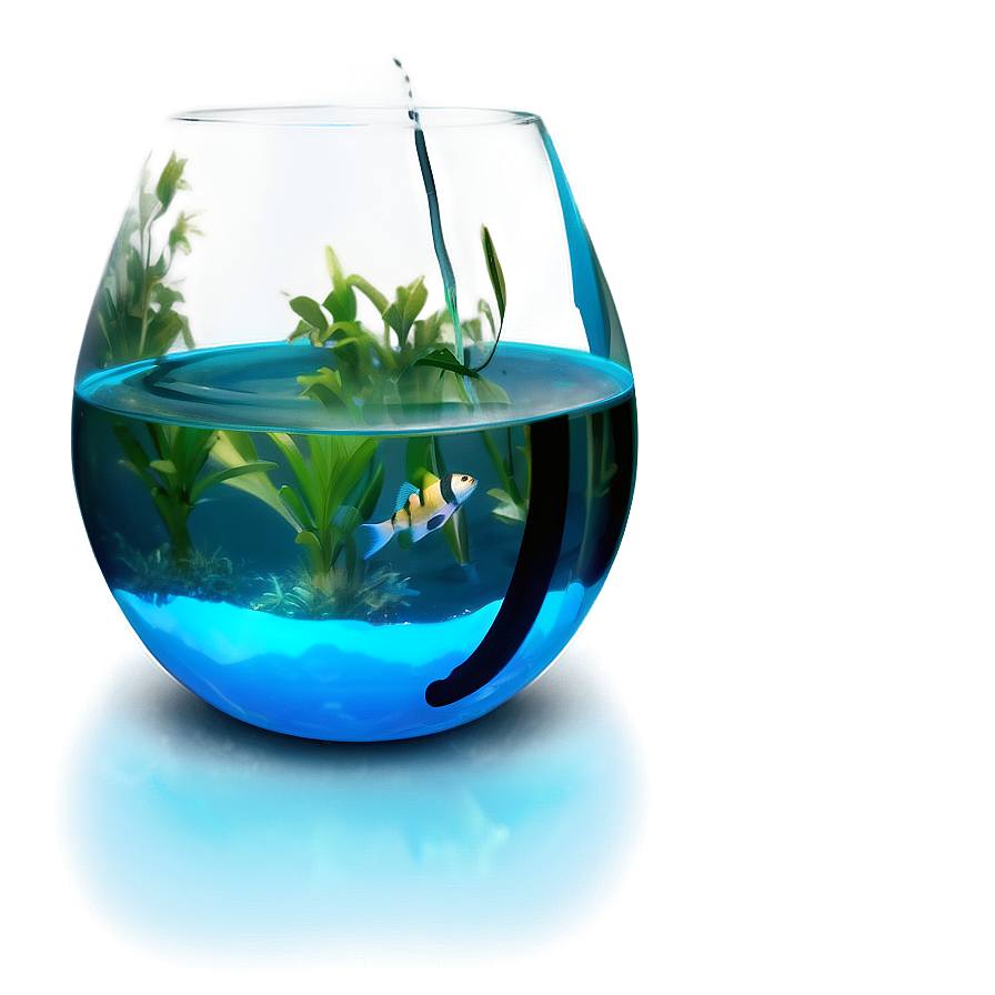 Fishbowl With Light Png Wnv