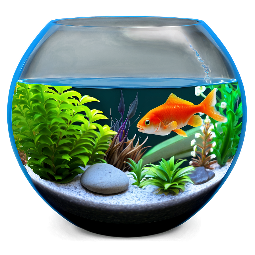 Fishbowl with Plant PNG jts62 PNG image with a transparent background, free high-resolution download