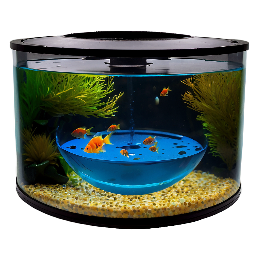 Fishbowl With Water Change Equipment Png 06212024