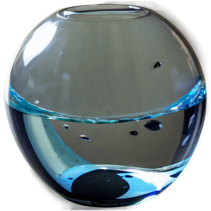 Fishbowl with Water PNG 06212024 PNG image with a transparent background, free high-resolution download
