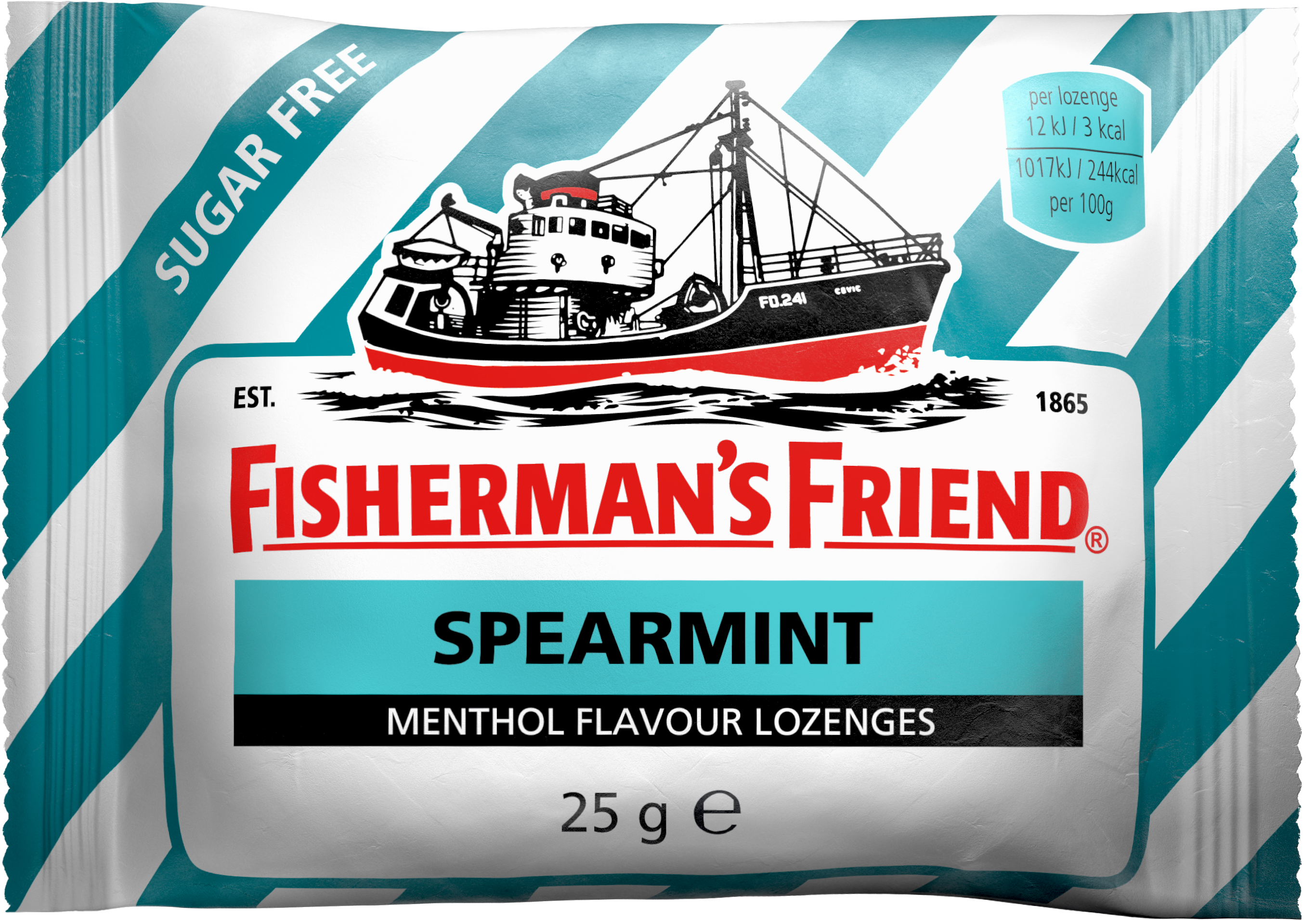 Fishermans Friend Spearmint Lozenges Package