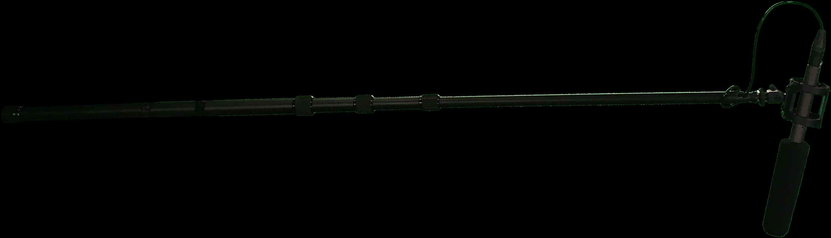 Boom Pole With Mic - Boom Mic Pole Png, Transparent Png PNG image with a transparent background, free high-resolution download