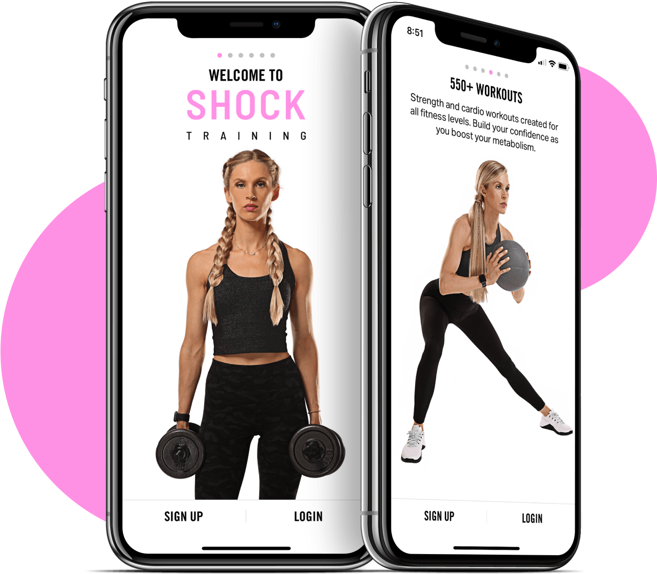 Fitness App Promotion Shock Training