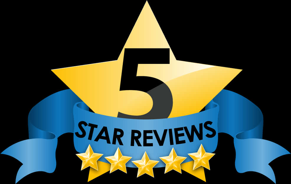 Five Star Rating Graphic