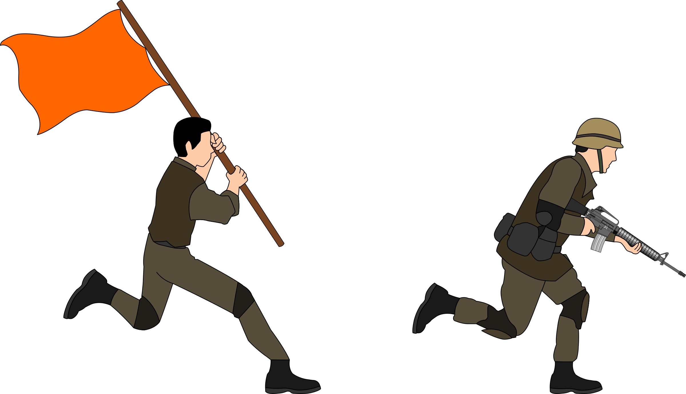 Transparent Salute Png - Soldier Charging Png, Png Download PNG image with a transparent background, free high-resolution download