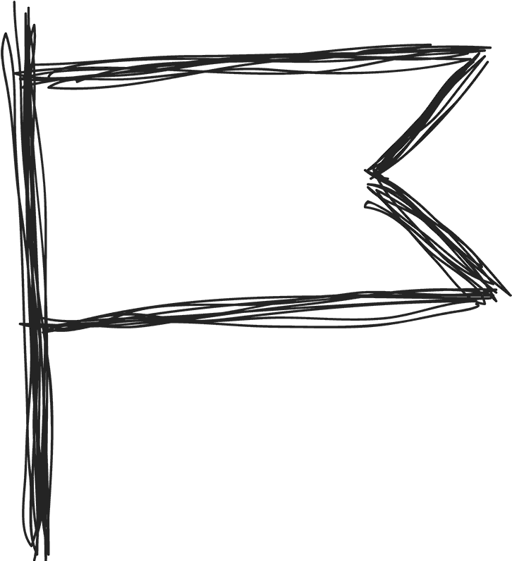 Flag Doodle Rubber Stamp - Flag Doodle Png, Transparent Png PNG with transparent background
