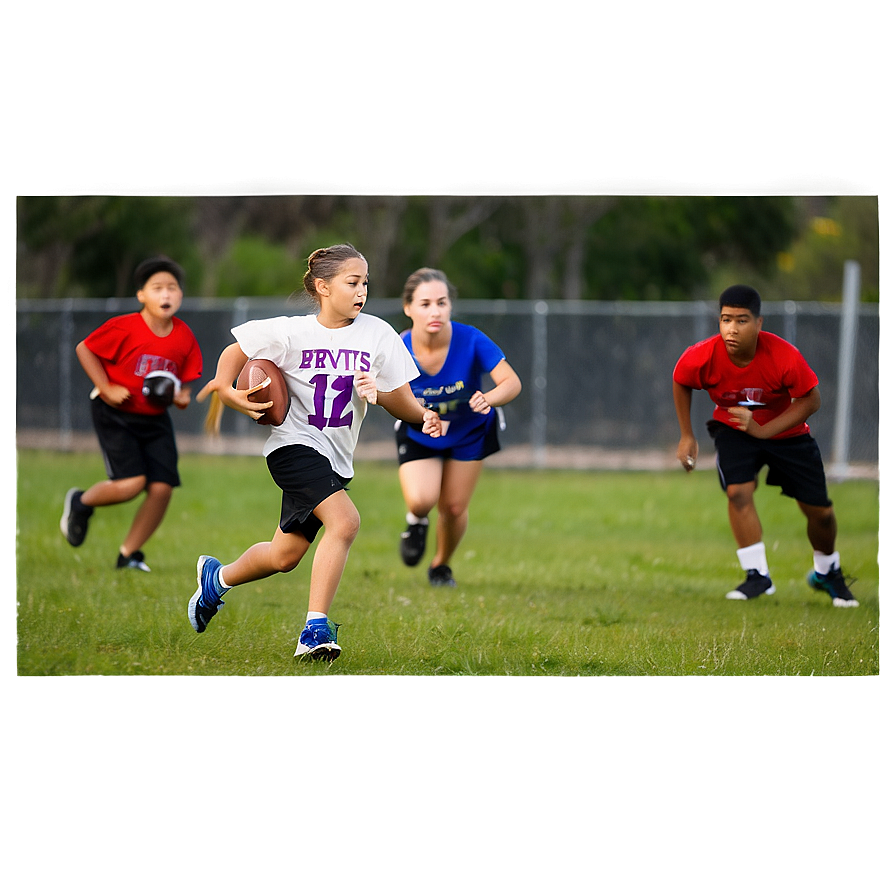 Flag Football Action Png Jid80