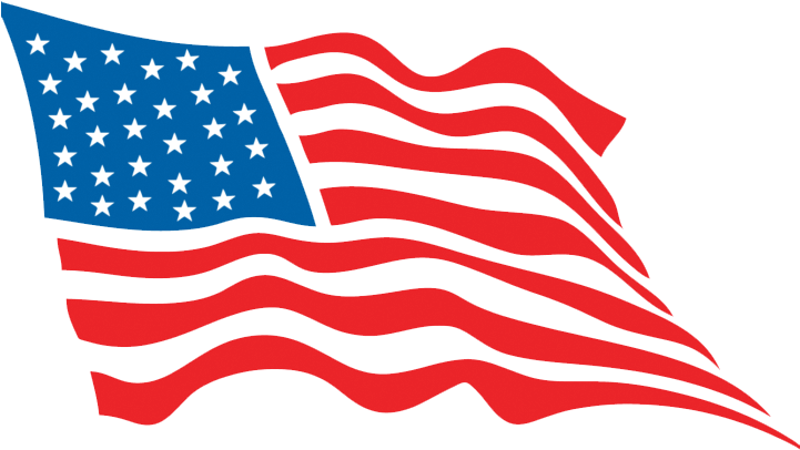 Flag Of The United States Australia Flag Of Mexico - American Flag Waving Clip Art, HD Png Download PNG with transparent background