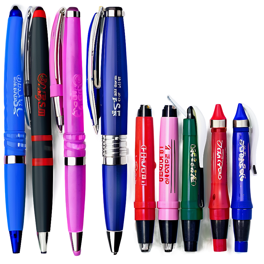 Flair Pen Assortment Png Vvu96