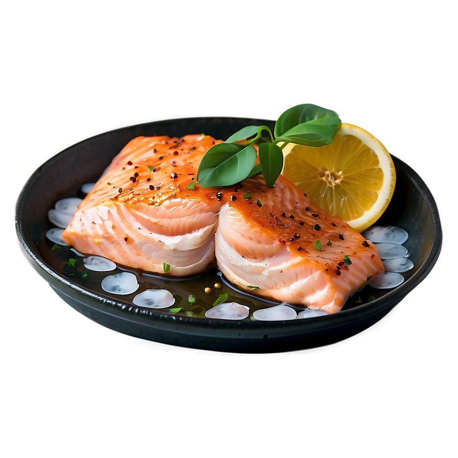 Flakey Oven Baked Salmon Png Uvv58