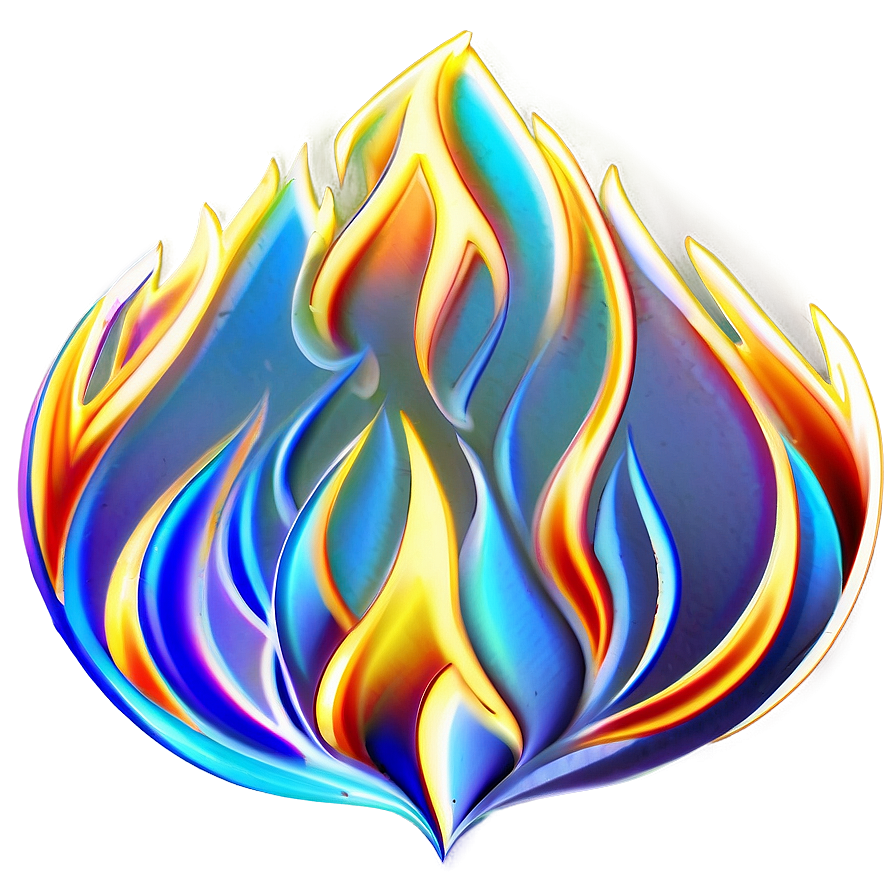 Flame Heart Png 05042024