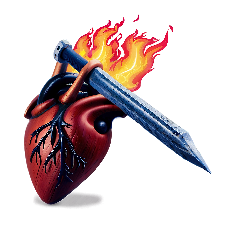 Flame Heart Png Wgb19