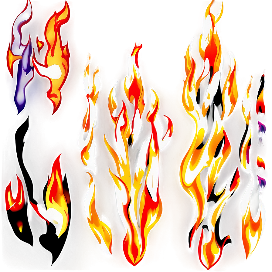 Flame Pattern PNG 70 PNG image with a transparent background, free high-resolution download