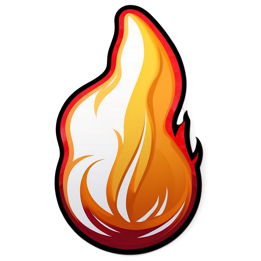 Flame Sticker PNG ujx PNG image with a transparent background, free high-resolution download