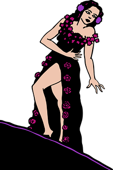 Flamenco Dancer Vector Illustration