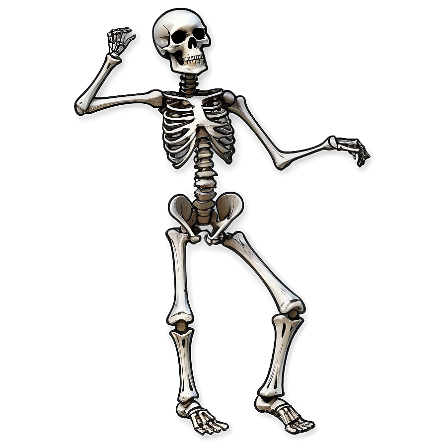 Flamenco Dancing Skeleton Png Acs84