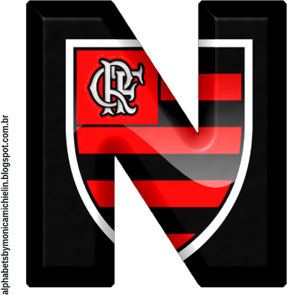 Flamengo Logo Letter N