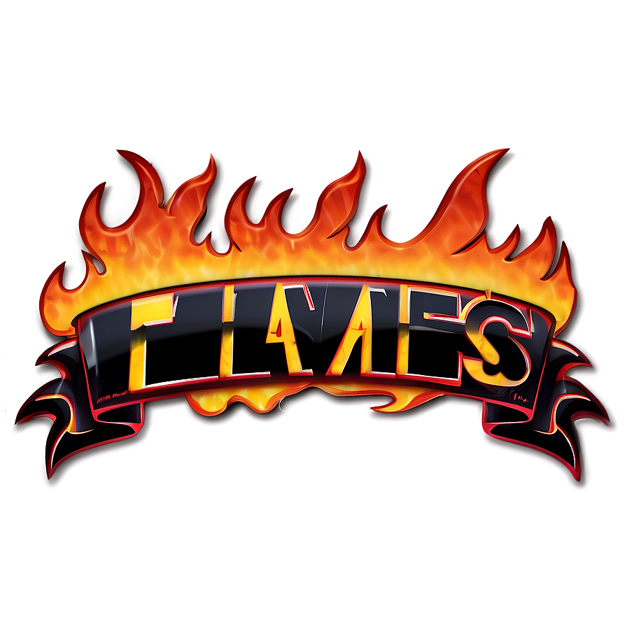 Flames Banner Png Qfr58