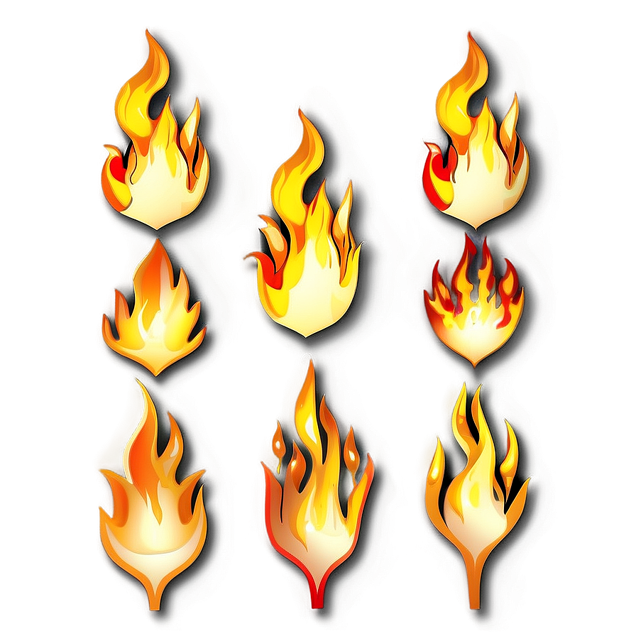 Flames Clipart Collection Png 5