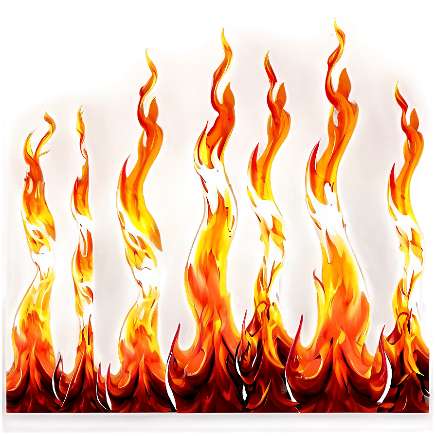 Flames Pattern PNG rwe PNG image with a transparent background, free high-resolution download
