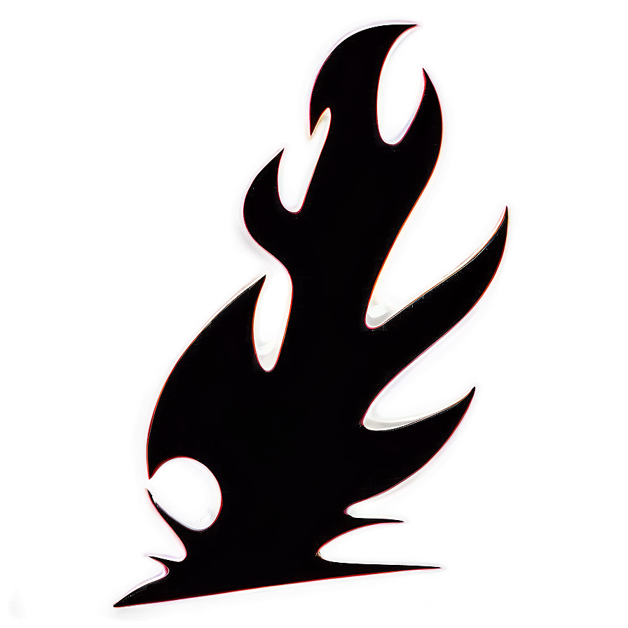 Flames Silhouette PNG 7 PNG image with a transparent background, free high-resolution download