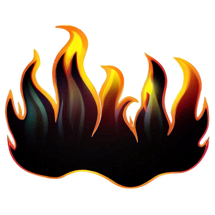 Flames Silhouette PNG ilj PNG image with a transparent background, free high-resolution download