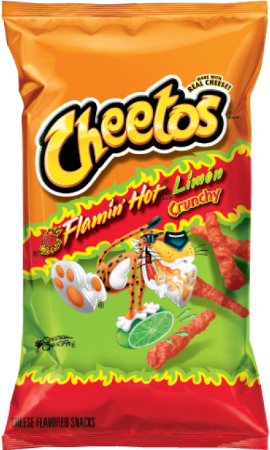 Flamin Hot Limon Cheetos Package