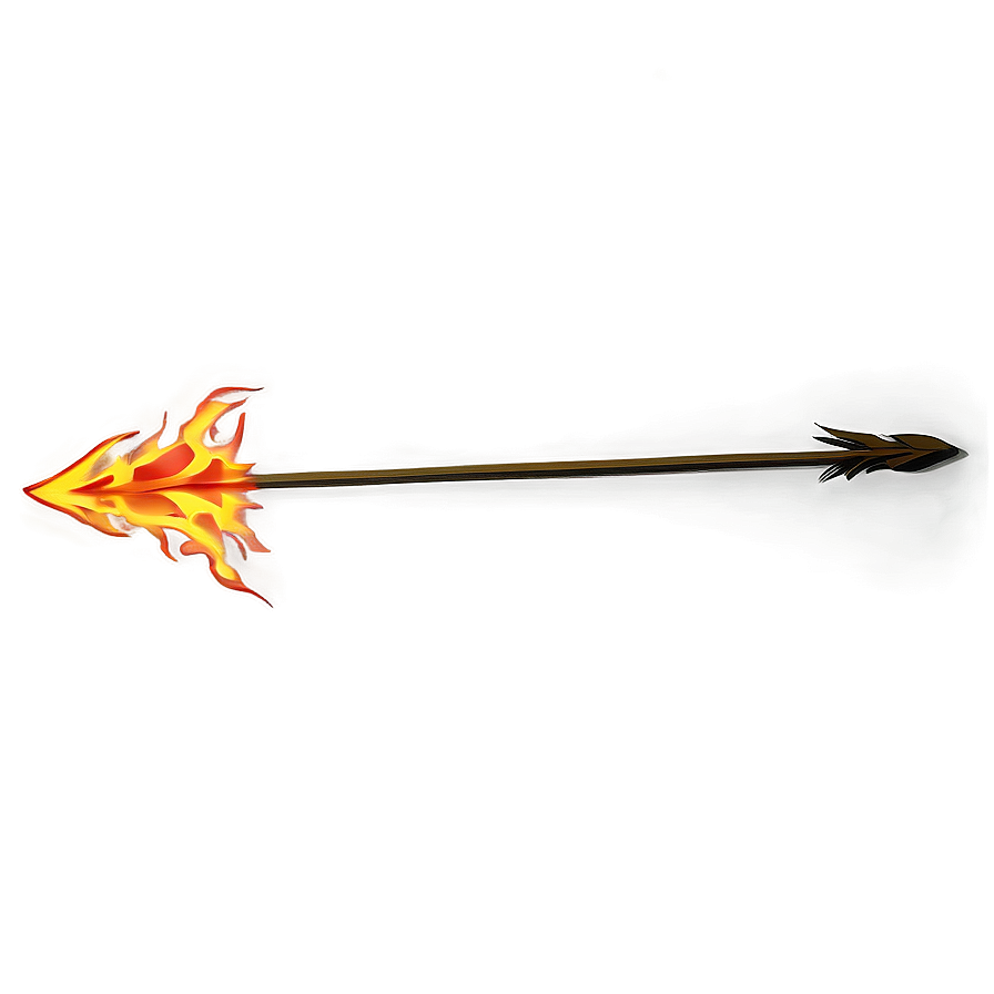 Flaming Arrow Png B