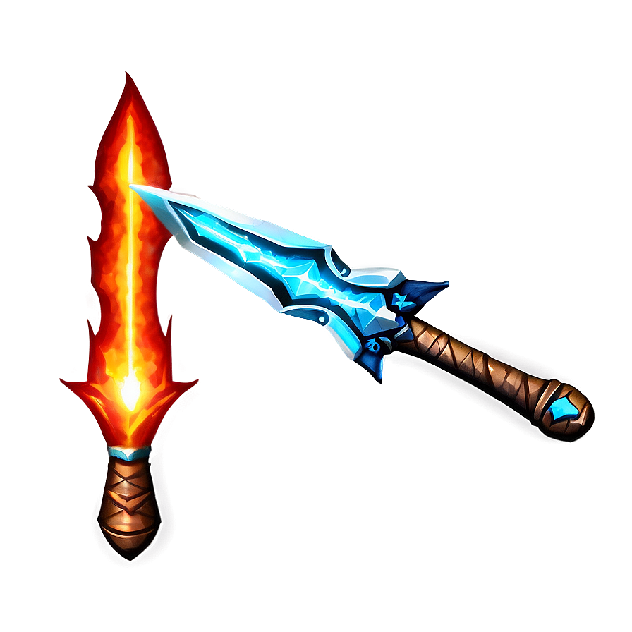 Flaming Diamond Sword Png Ntw