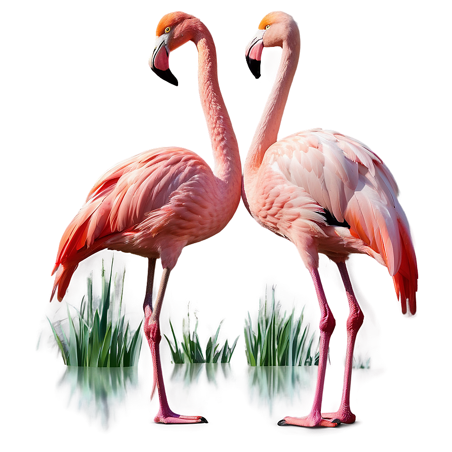 Flamingo Couple Love Png 05062024