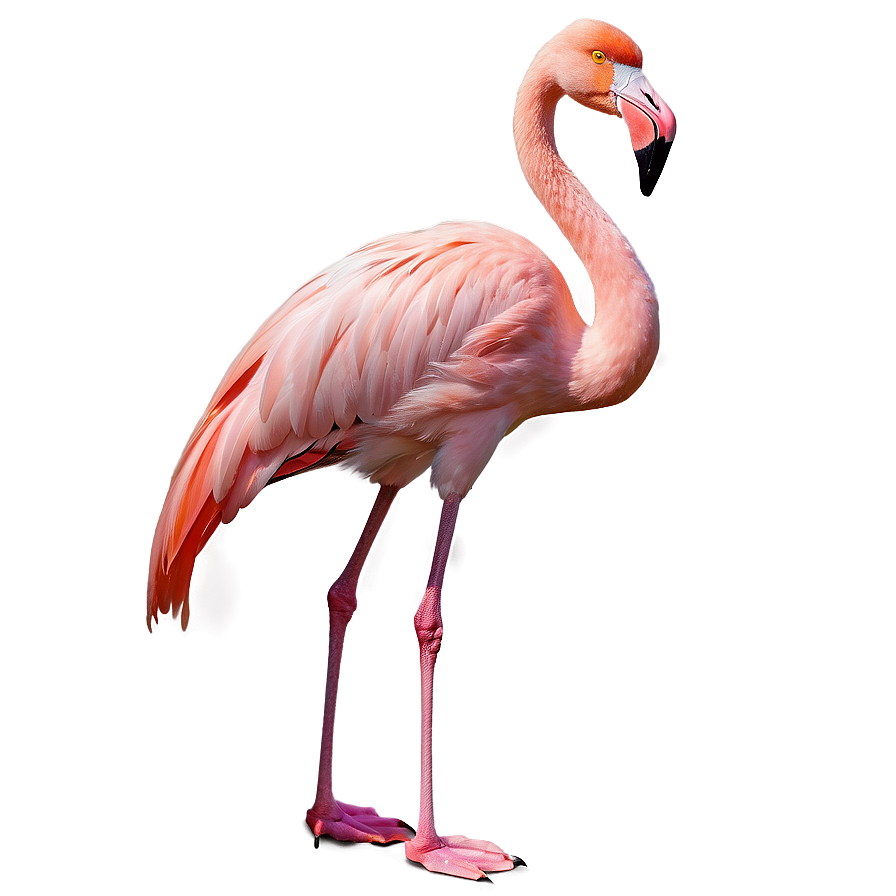 Flamingo In A Golden Crown Png Kyv74