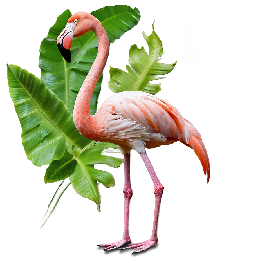 Flamingo In Tropical Rainforest Png 68