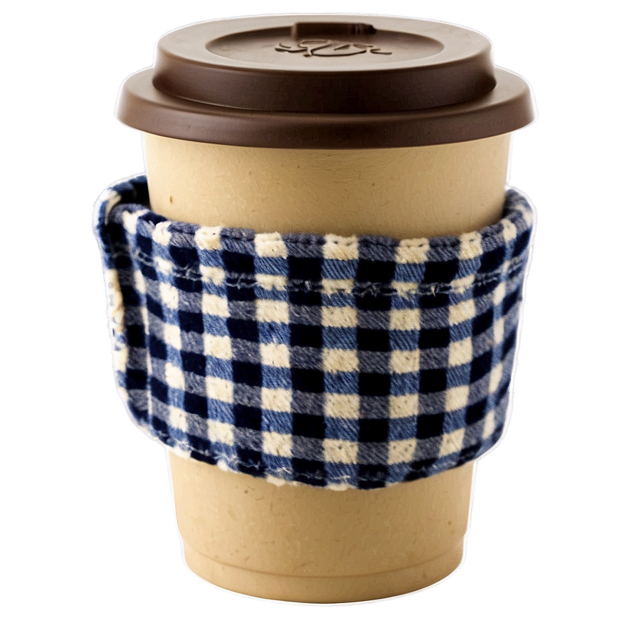 Flannel Coffee Cozy Png 71